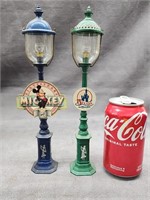 2 Disney Pride Lines Street lamps.   Walt Disney