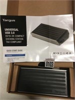 TARGUS UNIVERSAL USB COMPACT DOCKING STATION