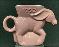 1992 Frankoma Democratic Party Donkey Mug