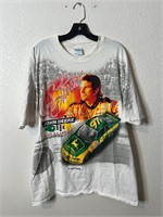 Vintage NASCAR John Deere Shirt Big Print