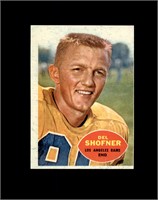1960 Topps #65 Del Shofner EX to EX-MT+