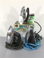 Vintage Clothes Irons -For Display