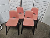 Set of 4 Childrens Chairs