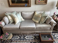 FABULOUS VERY NICELY UPHOLSTERED SOFA HIGH POINT