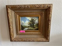 ORIGINAL OIL ON BOARD PAINTING SIGNED MUNSON