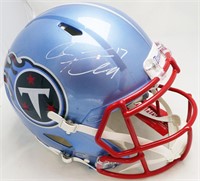 Ryan Tannehill Autographed Tennessee Blue  Helmet