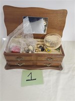Jewelry Box and contents