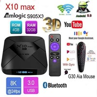 8K X10 max TV max box