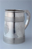 Heavy George III 1788 Sterling Silver Mug,