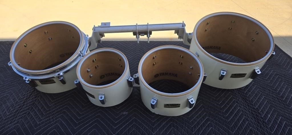 Yamaha Tenor Drumline for parts, Missing skins &