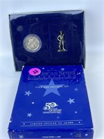 American Spirit Coin & Figurine Set