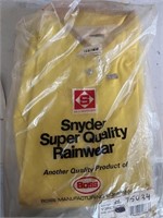 Snyder Rain  gear new in package - needed this