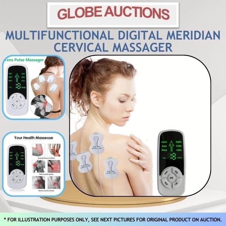 DIGITAL MERIDIAN CERVICAL MASSAGER(MULTI-FUNCTION)