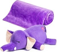 Set of Plush(Weighted) and Blanket for Kids