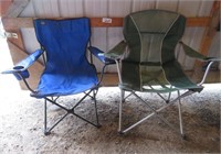 2 Folding Camp Chairs