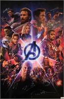 Avengers Infinity War Autograph Poster