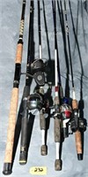 Spinning and Spincast Rod and Reel collection