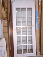 32" x 80" windowed door slab