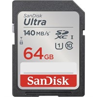 SanDisk 64GB Ultra SDXC UHS-I Memory Card - Up to