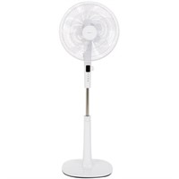 Oscillating Dual Blade Standing Pedestal Fan with