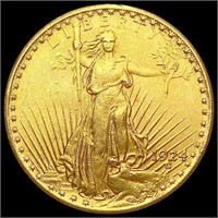 1924 $20 Gold Double Eagle CLOSELY UNCIRCULATED