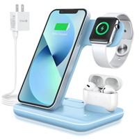 WAITIEE Wireless Charger 3 in 1, 15W Fast...