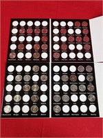 Two Incomplete State Quarter Folders