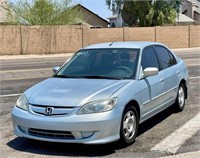 2004 Honda Civic Hybrid 4 Door Sedan