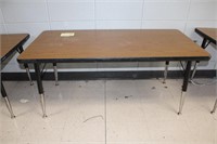 Smaller Wooden and metal table