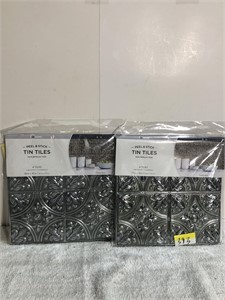8 Tin Tiles 10"x10"