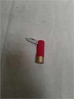 New shotgun shell design pocket knife