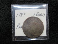 1787 New Jersey Penny-