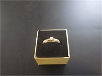 14K Gold Ladies Diamond Ring