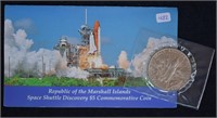 $5 Space Shuttle Discovery Coin; Unc