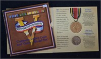WWII 50the Anniversary Coin/ Medal Set