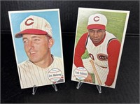 1964 TOPPS GIANTS FRANK ROBINSON & JIM MALONEY