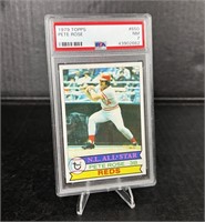 1979 TOPPS PETE ROSE PSA 7 BASEBALL CARD