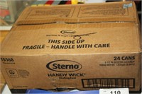 CASE OF STERNO FUEL-SEALED