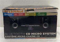 Sylvania Bluetooth CD Micro System (no remote