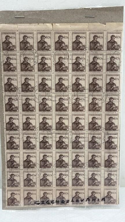 Ceskoslovensko Stamp Collection