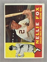 1960 NELLIE FOX TOPPS CARD