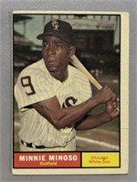 1961 MINNIE MINOSO TOPPS CARD
