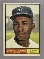1961 JIN GILLIAM TOPPS CARD
