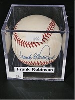 Autographed Frank Robinson Baseball