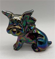 Imperial Glass Carnival Glass Puppy