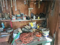 CONTENTS OF WORKBENCH & WALL