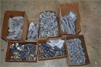 7 Boxes of 1/2in PVC Electrical Fittings, Anglers,