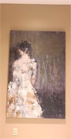 Woman In Gown Oil on Canvas