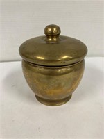 Brass canister
