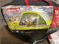 COLEMAN SKYDOME TENT WITH WEATHER PROOF SCREEN